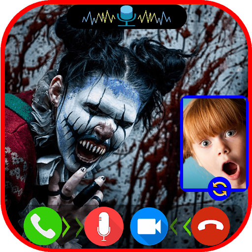 Killer Clown Calling video - call Killer Clown- Fak e Video game ...