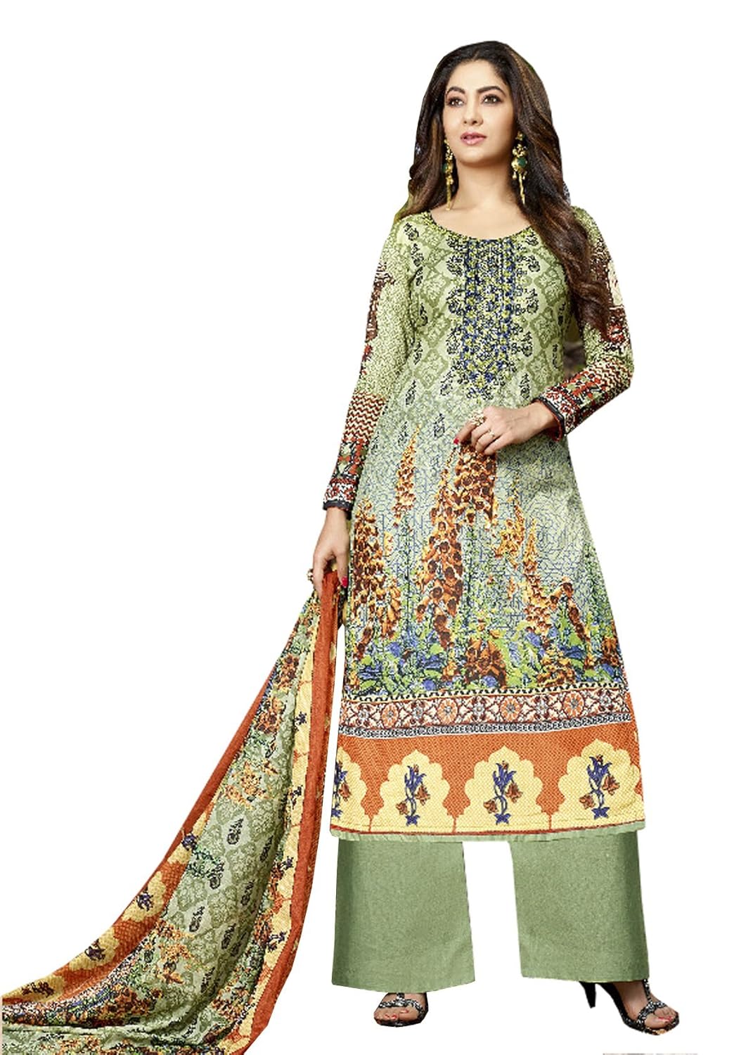 Biba unstitched salwar suit Clearance