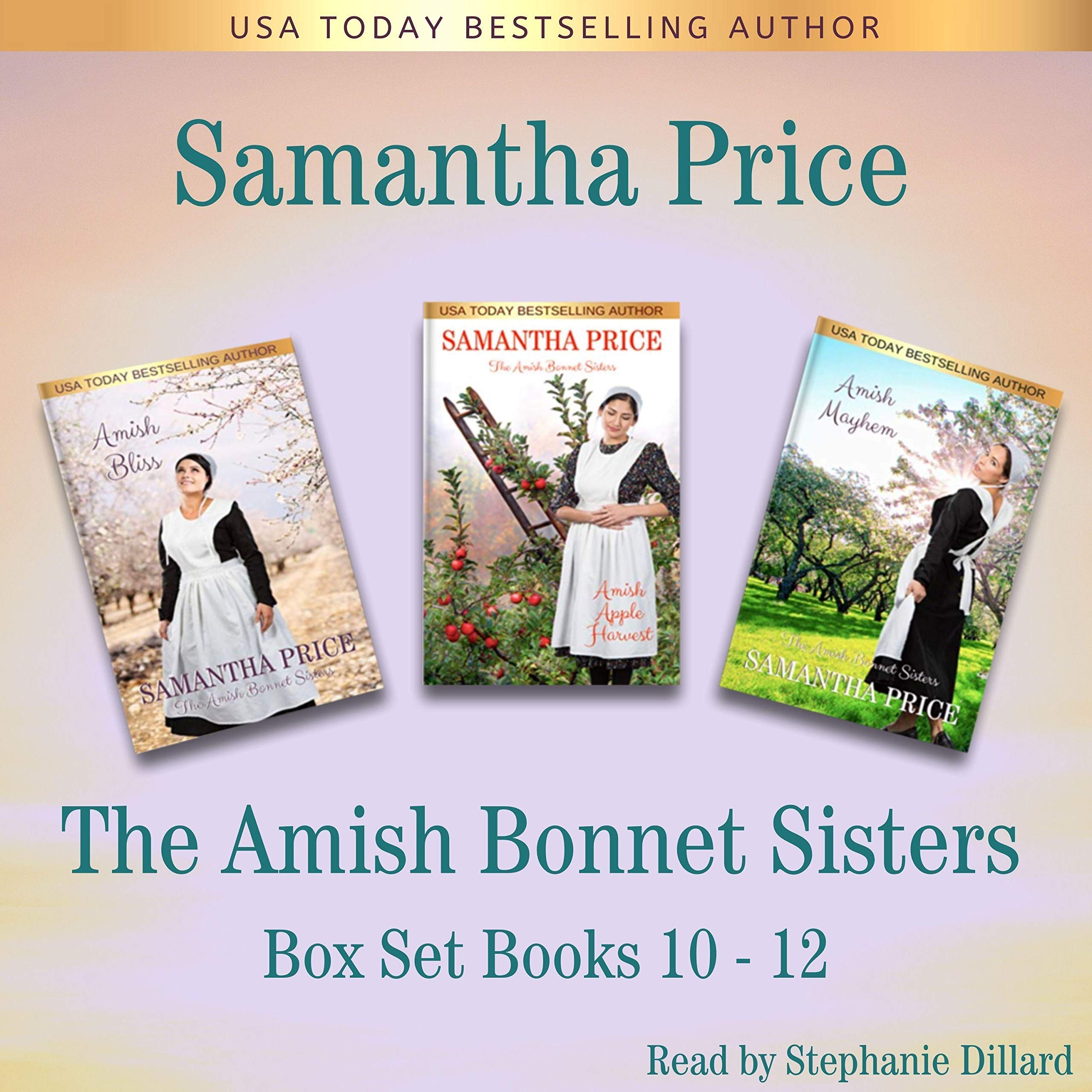 Cover art for The Amish Bonnet Sisters Series