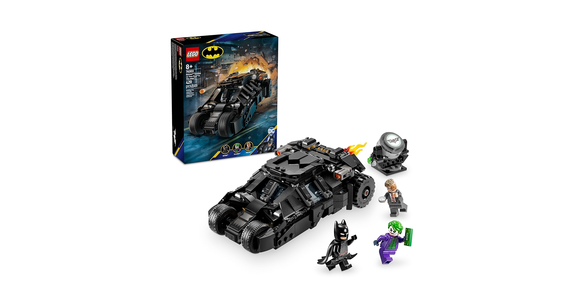 骨頂の家 Amazon.com: LEGO DC Batman Tumbler vs. Two-Face & The Joker