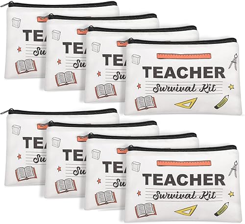 emzrivo Regalos de agradecimiento para maestros, Blanco, Elegante