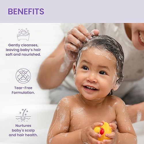 Miniatura 5 de Himalaya Champú suave para bebé para cabello suave y cuero cabelludo humectante, 13.53 oz..