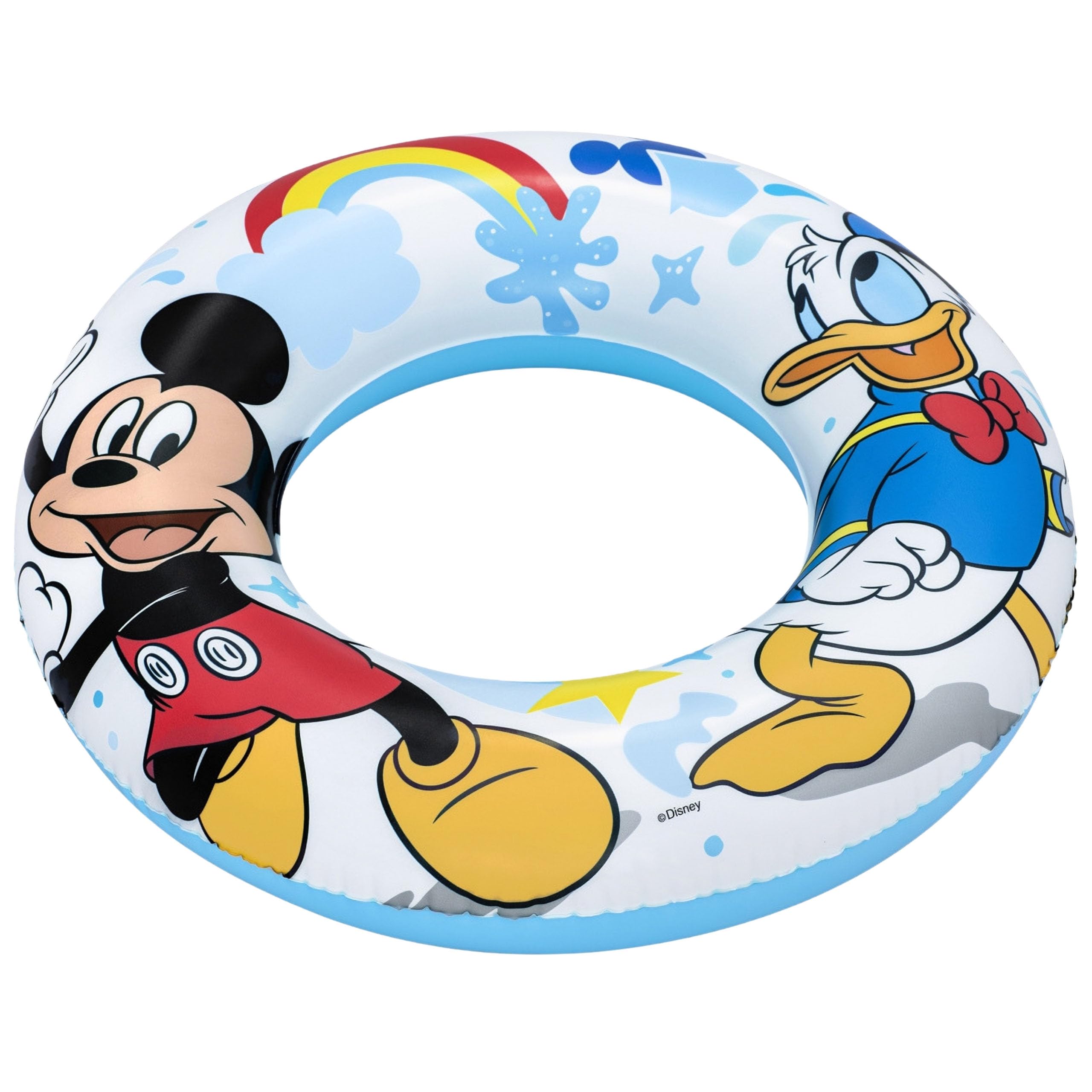 Inflatable swimming ring for children, pool wheel (Mickey Mouse, 56 cm)