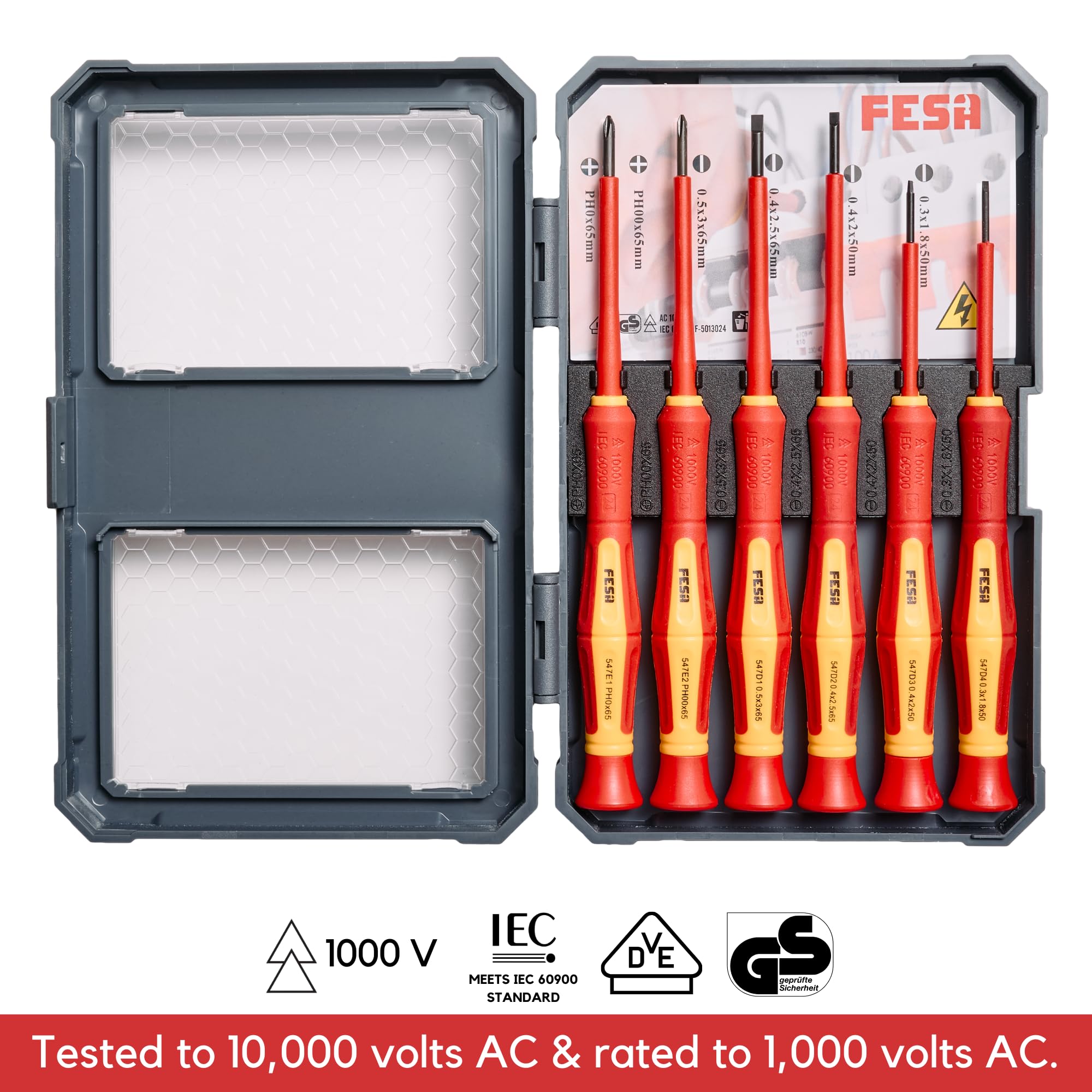 Amazon.com: FESA Insulated Precision Tweaker Screwdriver Set