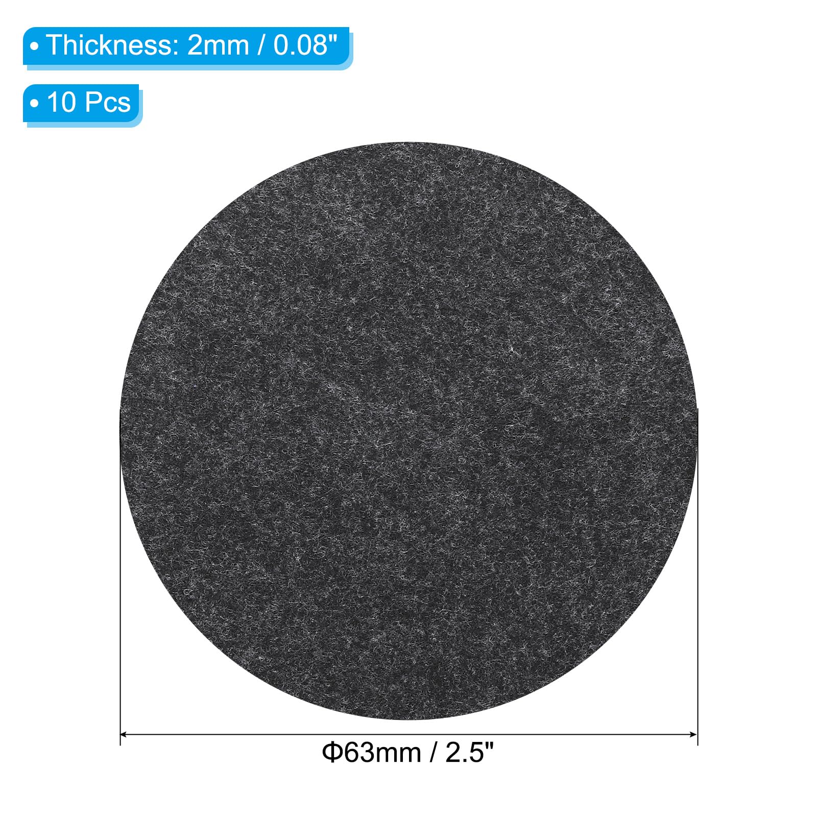 PATIKIL 10cm x 10cm Jardin Cloche Dôme, 10 Paquet Carré Plastique Hdité