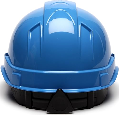 Vista 16 de Pyramex Ridgeline Cap Style 4 Point Ratchet Hard Hat Patrón de cobre mate