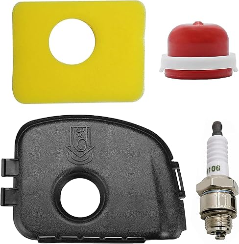 595660 Filtro de aire de repuesto para cubierta Filtro de aire 799579 Kit 594281 Bombilla de cebador 08P602 09P602 MTD troy Bilt Motores Cortacésped