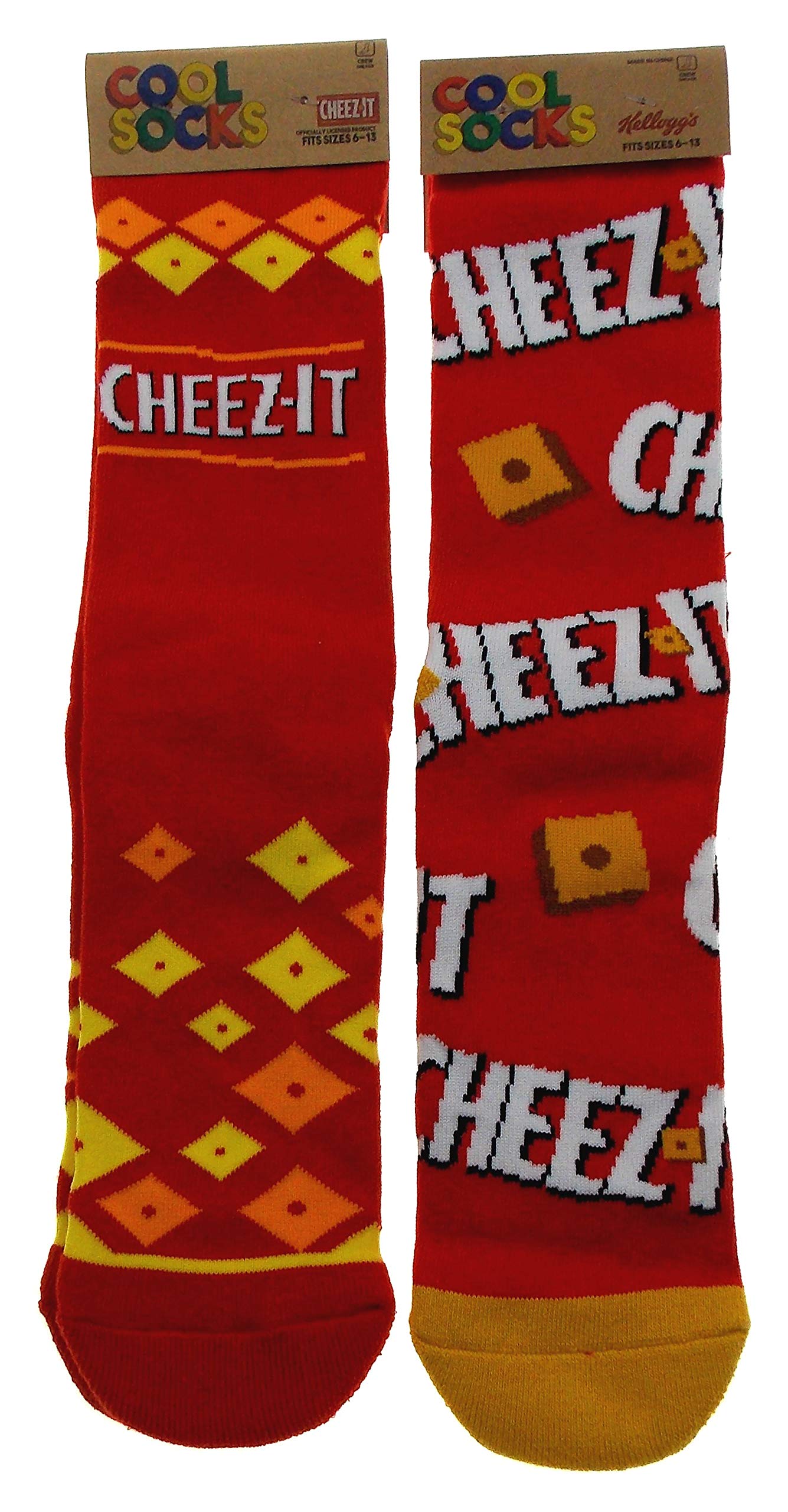 Cheez-It Snack Sock Bundle - Keep It Cheezy & Cheez-It Socks