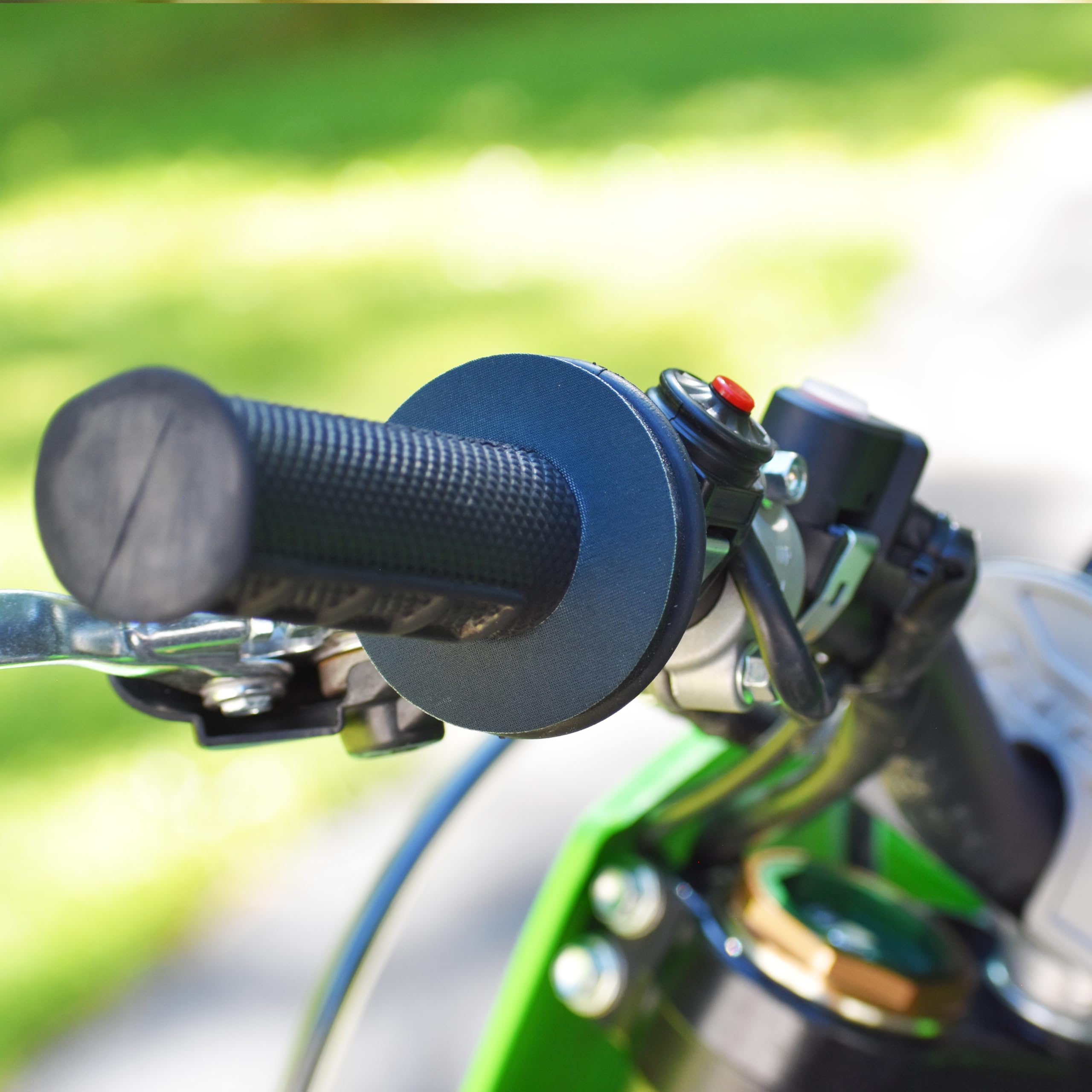 MX Grip Donuts, Negro, Espuma - Alta Durabilidad para Dirt Bike, Motocicleta, BMX