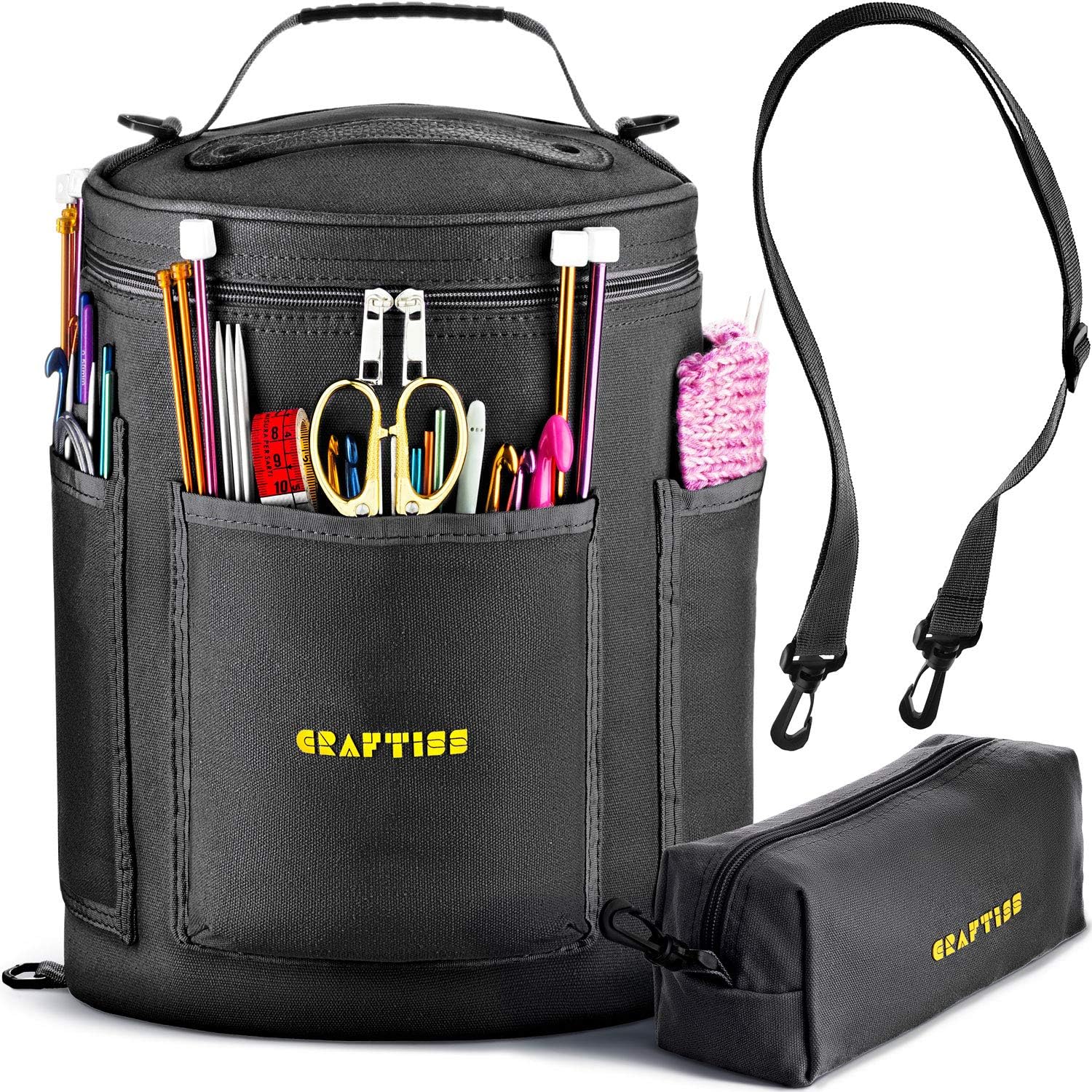 Knitting Bag Yarn Storage Mother's Day Gift Best