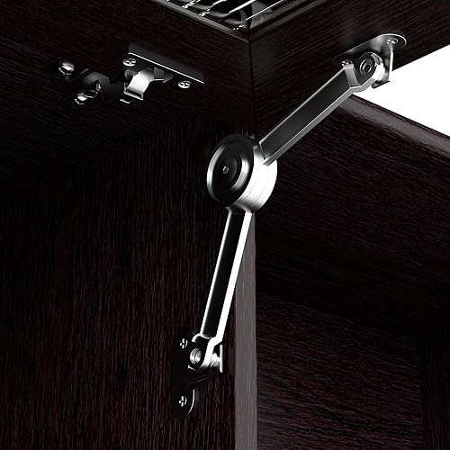 Miniatura 9 de BUSH FURNITURE Mueble de madera de roble, color café de 60 pulgadas, Madera