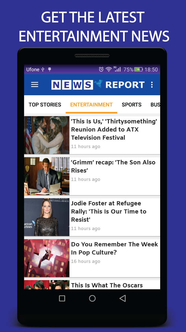 News Report: Breaking US & World News - App on the Amazon Appstore