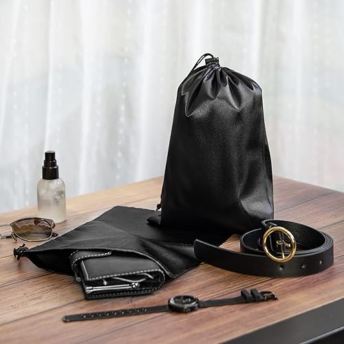 Miniatura 5 de PALTERWEAR Bolsas de satén con cordón para lencería, joyas, regalos, recuerdos de fiesta, dulces, golosinas o regalos de boda (8 x 11 pulgadas,