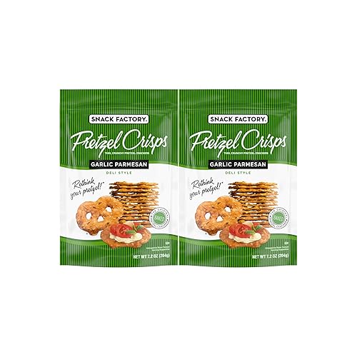 Miniatura 16 de Snack Factory Pretzel Crisps, Queso Cheddar, 7.2 Oz