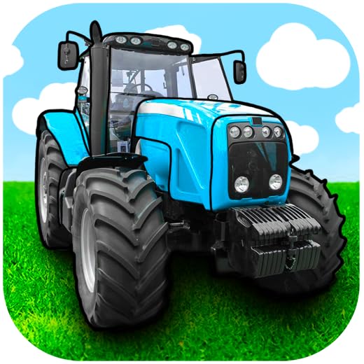 Ultimate tractor driving games free: Kids free activity app
