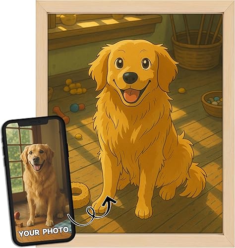 Miniatura 12 de Arte de pared personalizado Synthwave - Ilustración de arte retro personalizada a partir de foto, transforma tu imagen en estilo de dibujo animado,