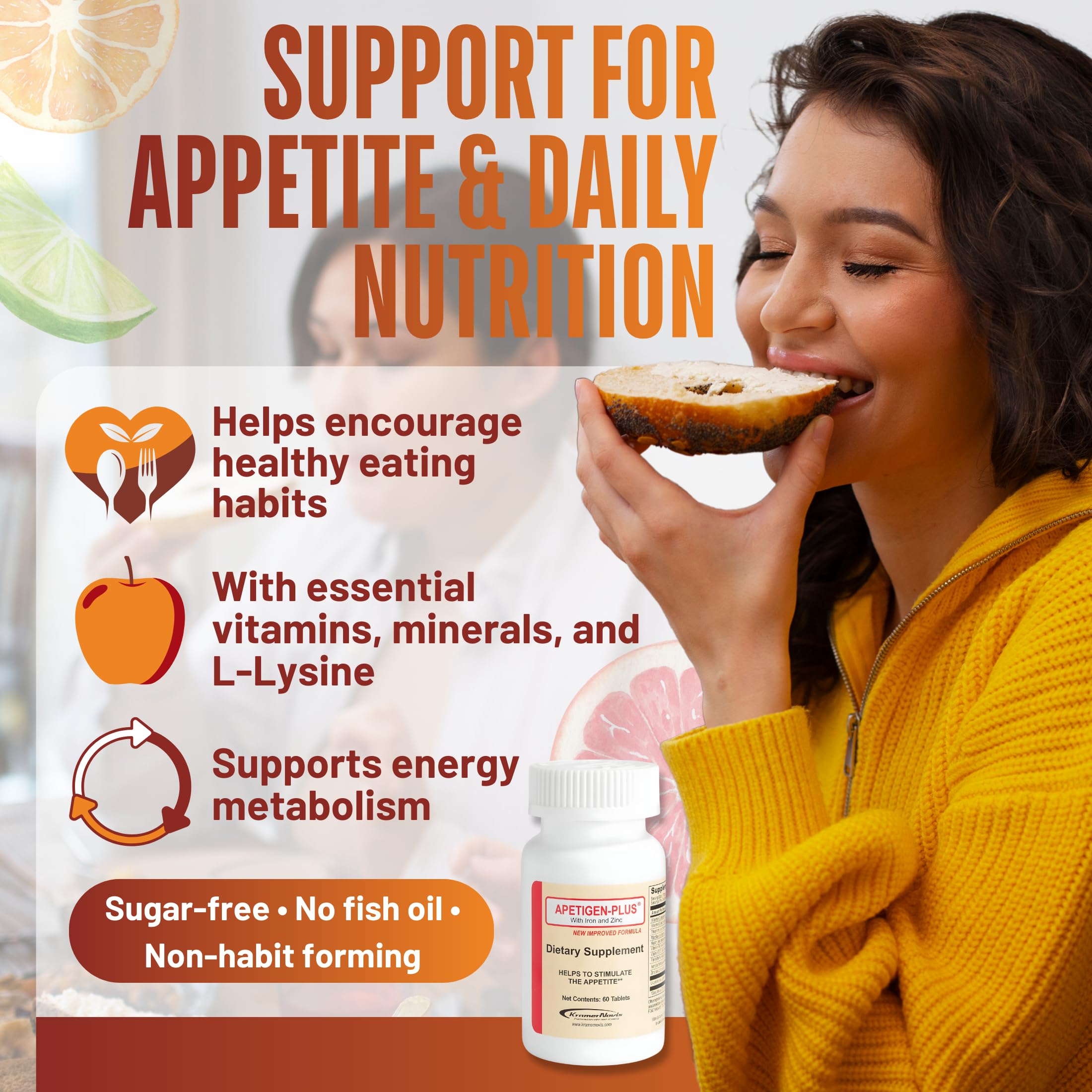 Plus Appetite Booster, for Adults & Kids 12 and Up, 60 Count — Amazon image 2