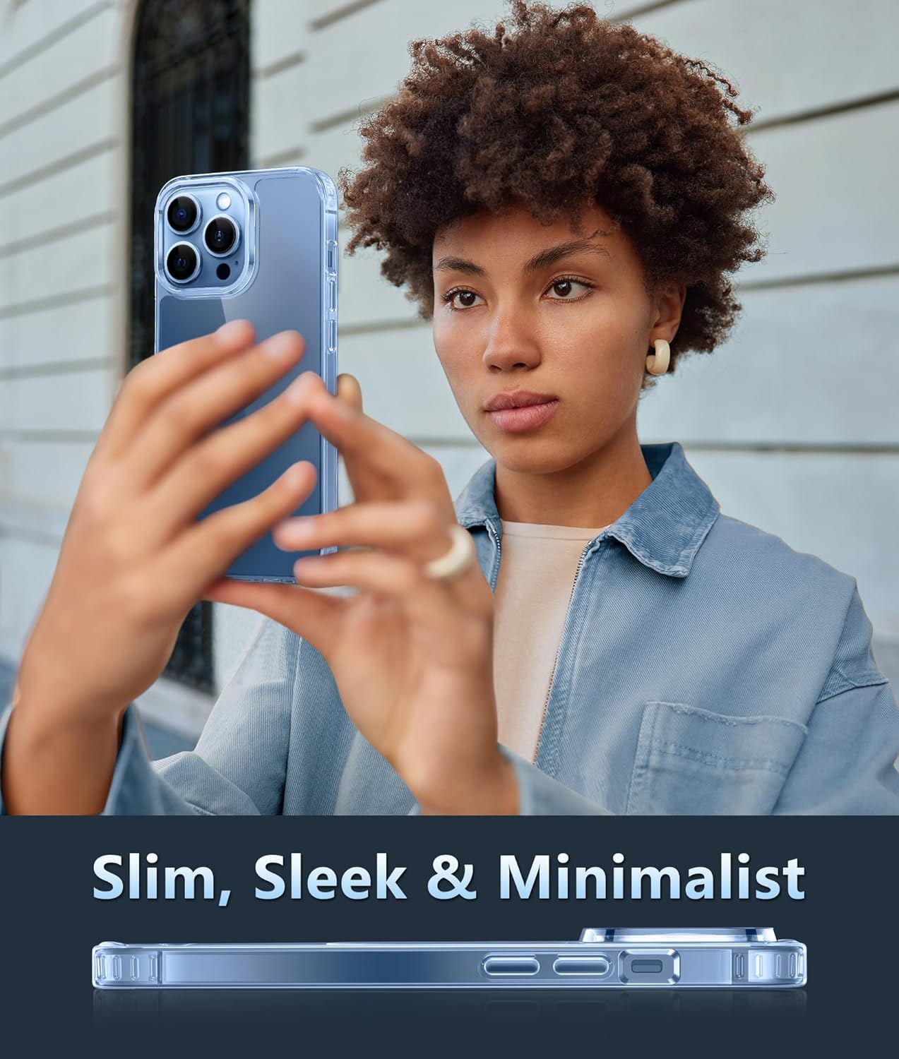 FNTCASE for iPhone 12 Case: iPhone 12 Pro Case Clear Slim Shockproof Cell Phone Protective Cover | Anti Yellowing Scratch Proof Drop Proof Tough 5G Mobile Phone Protection Bumper 6.1 inch - Image 7