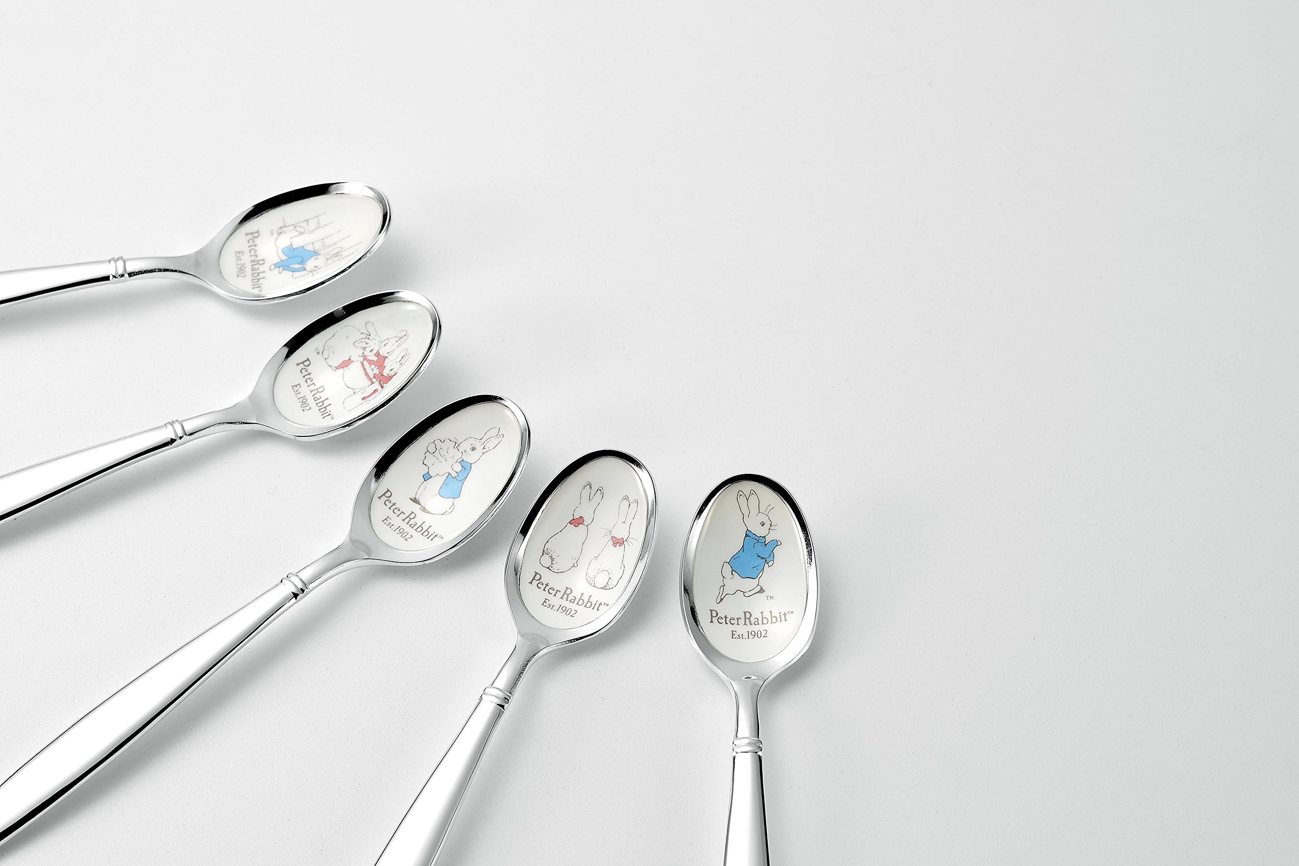 スプーン＆フォーク 10本セット ステンレス 銀仕上 ピーターラビット 純銀スプーン・フォーク 10本セット 値下げ スプーン・フォーク 10