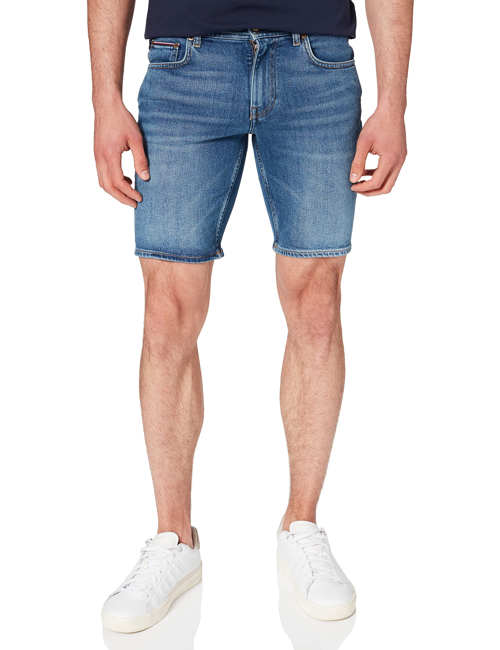 Tommy Hilfiger Pantalones Cortos de Mezclilla para Hombre