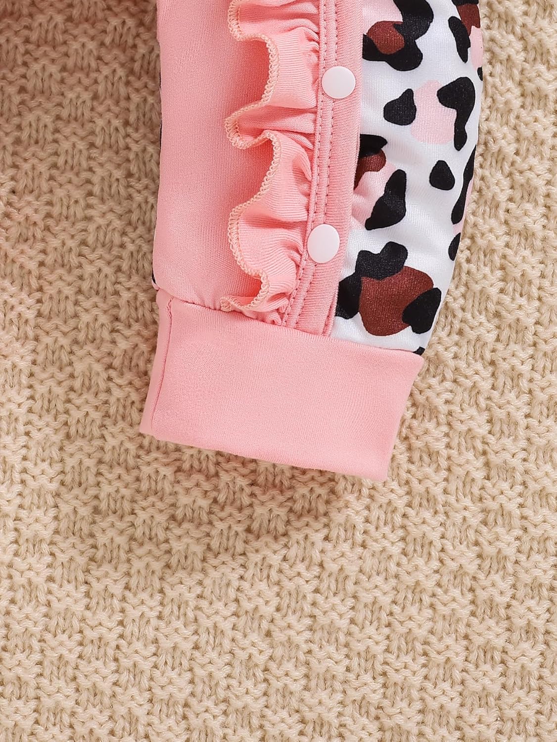 Preemie Newborn Baby Girl Clothes Infant Fall Winter Outfits Letter Floral One-Piece Romper+Jumpsuit - Image 7