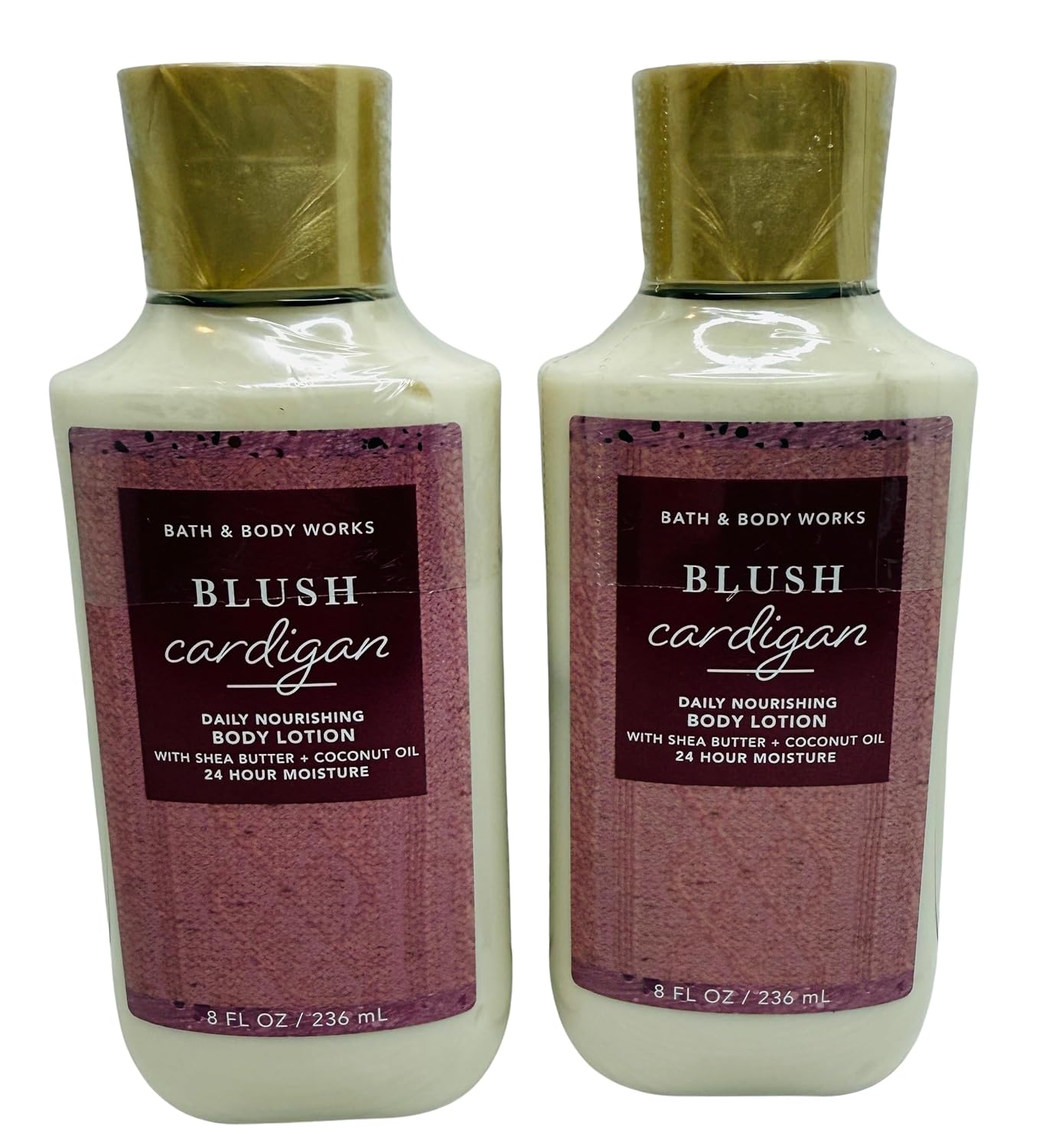 Bath & Body Works Blush Cardigan Body Lotion 8 Ounces Each Pack of 2
