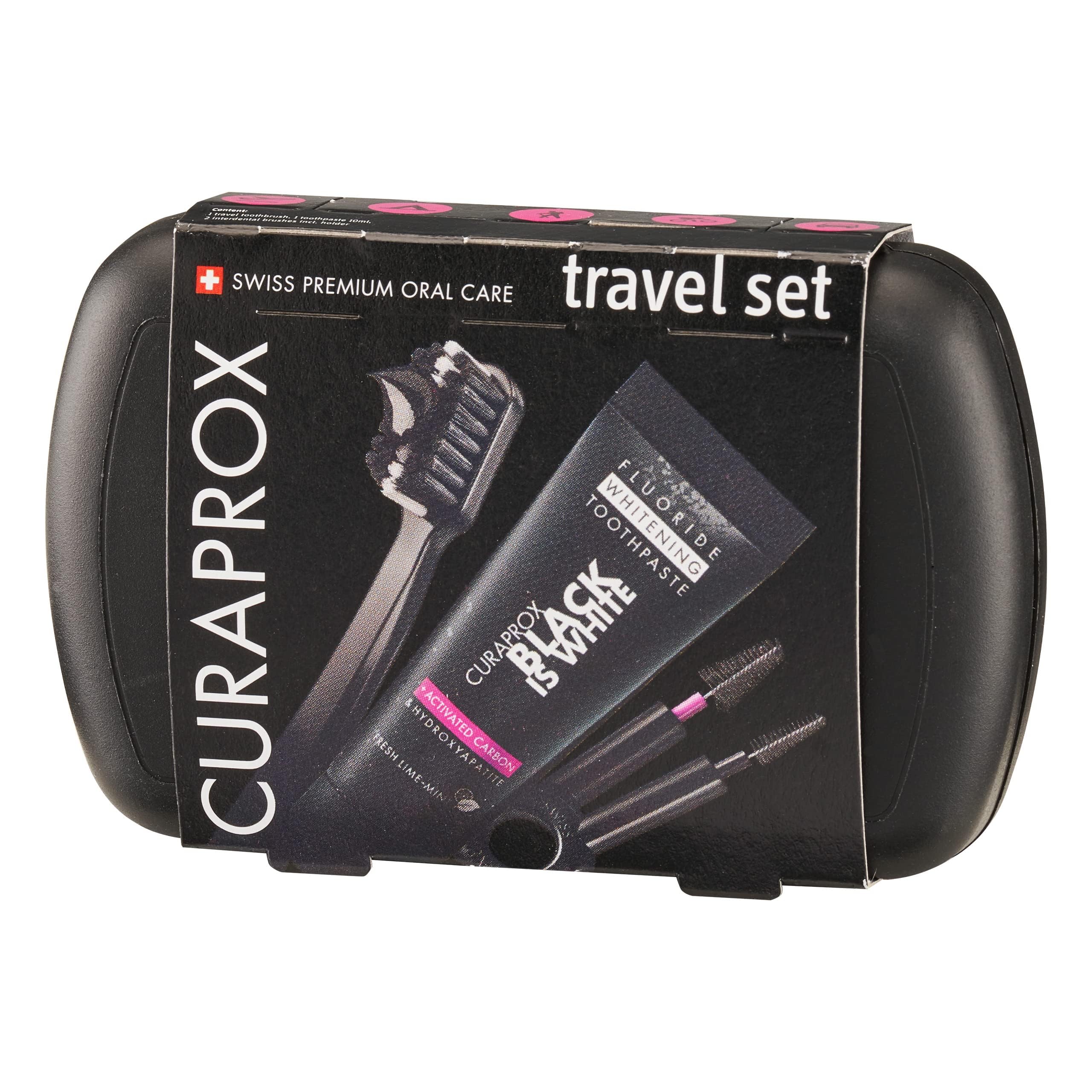 Curaprox Black White Travel Kit