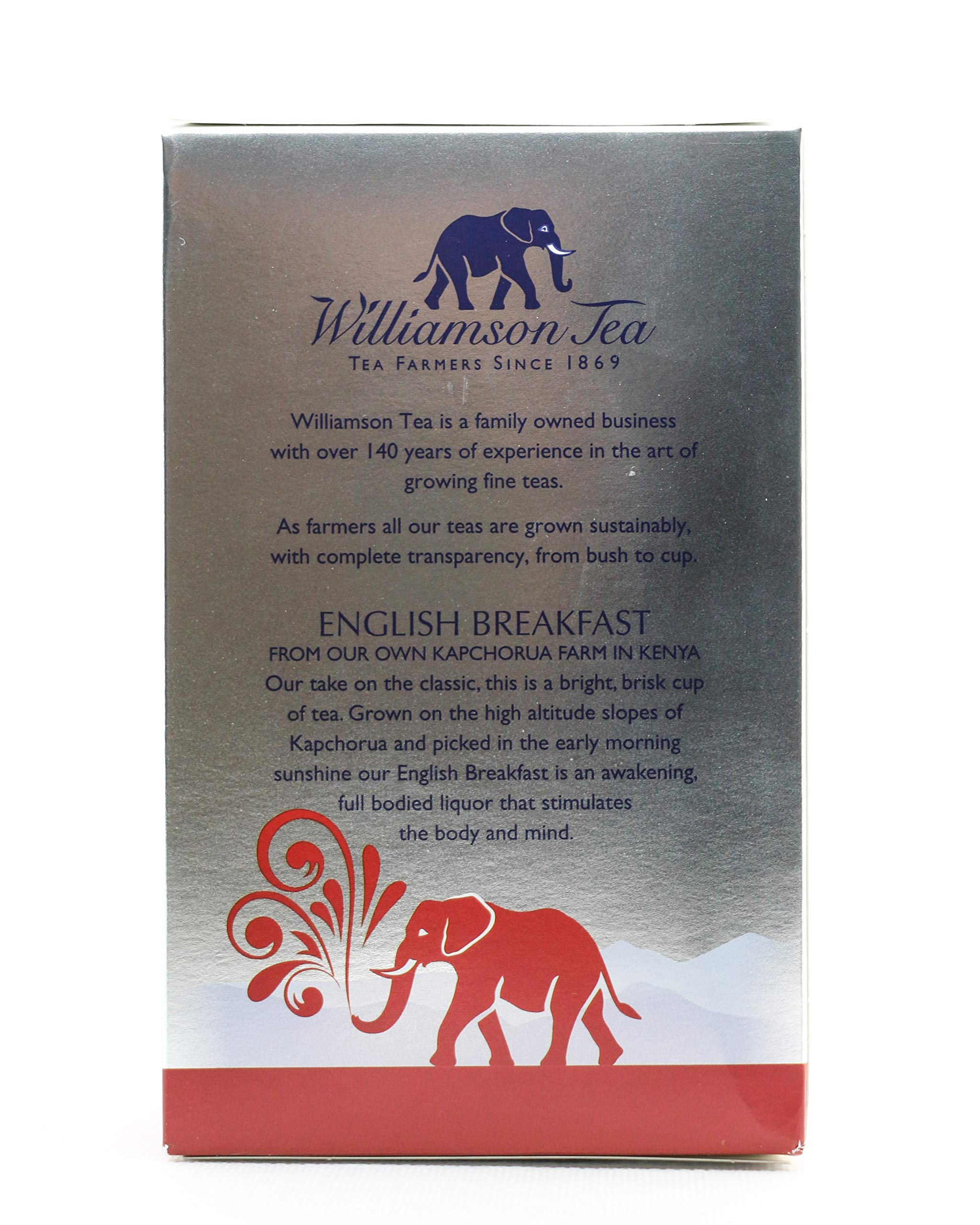 Williamson Tea English Breakfast 100g×6 Amazon.com : Williamson Tea English Breakfast (Pack of 4, Total