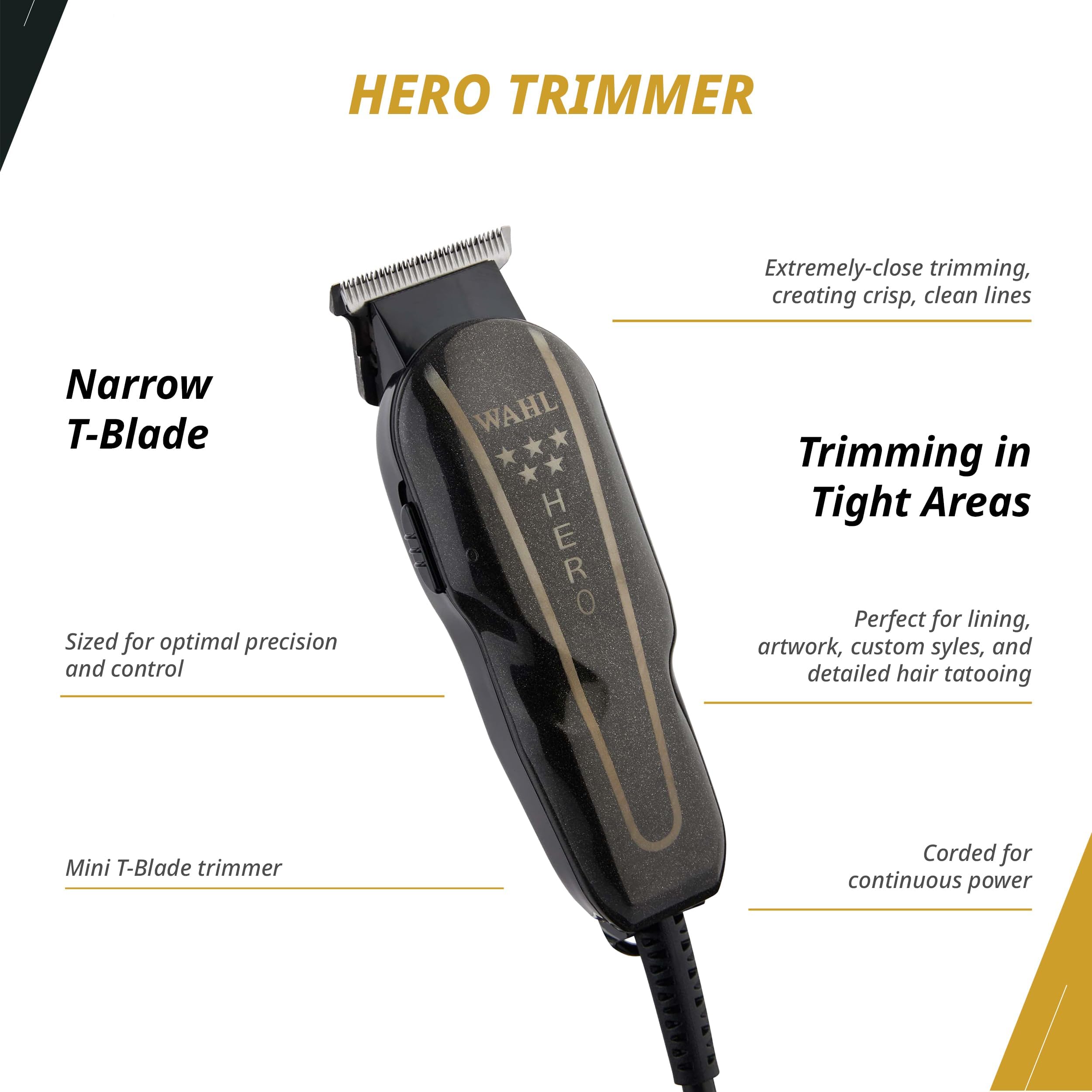 Wahl Professional 5-Star Barber Clipper and Trimmer Combo