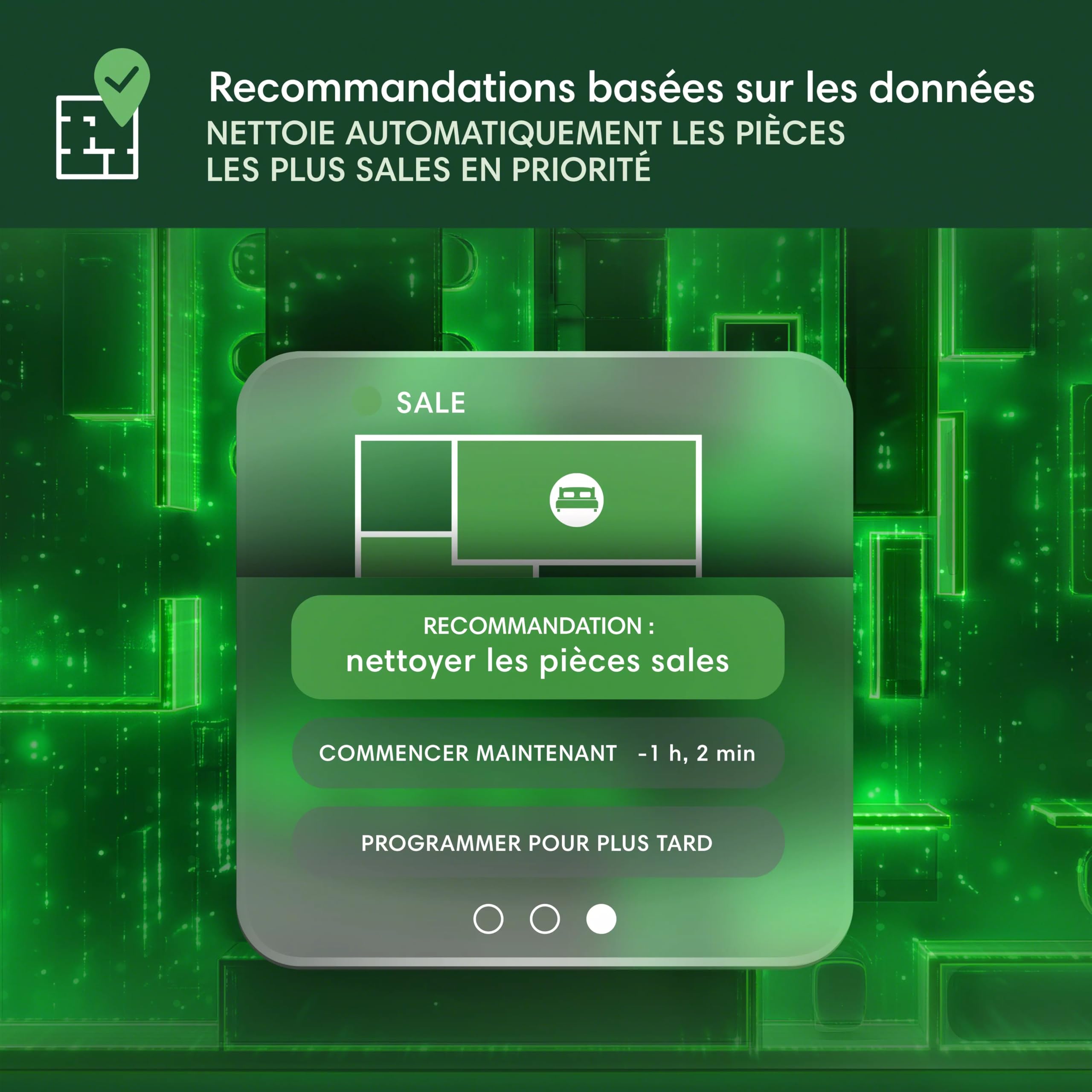 iRobot Roomba Max 705 Combo + Base AutoWash, Rouleau serpillière PowerSpin, Protection du Rouleau, Deux brosses, Vidage Automatique, Séchage du Rouleau à l’air Chaud, évite Les Objets, LiDAR, Noir