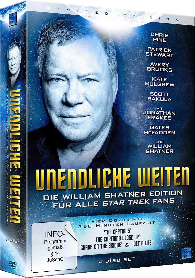 Star Trek DVD unendliche weiten William Shatner Edition alemana ciencia ficción