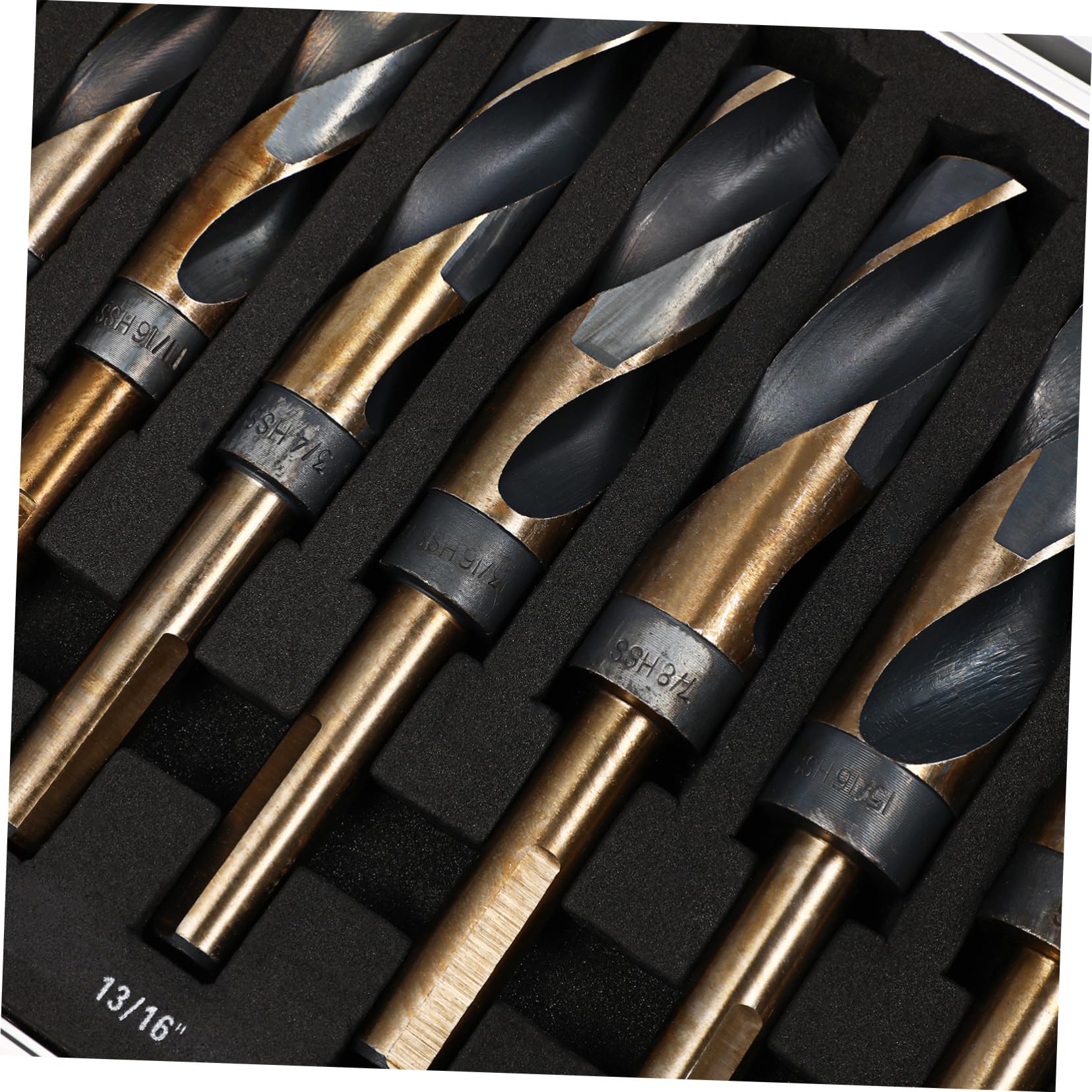 Homoyoyo 8piezas Brocas Helicoidales Para Metal Brocas Para Acero y Aluminio Mango Recto Para Taladro