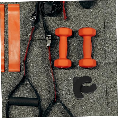 Miniatura 5 de 20 piezas de soporte para mancuernas, equipo de entrenamiento portátil, accesorios de fitness, protector de piso, empuñaduras de mancuernas,