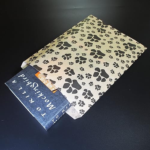 Miniatura 2 de CuteBox Pawprint - Bolsas de regalo de papel plano Kraft para manualidades, recuerdos de fiesta, venta al por menor, mercancía, ferias comerciales,