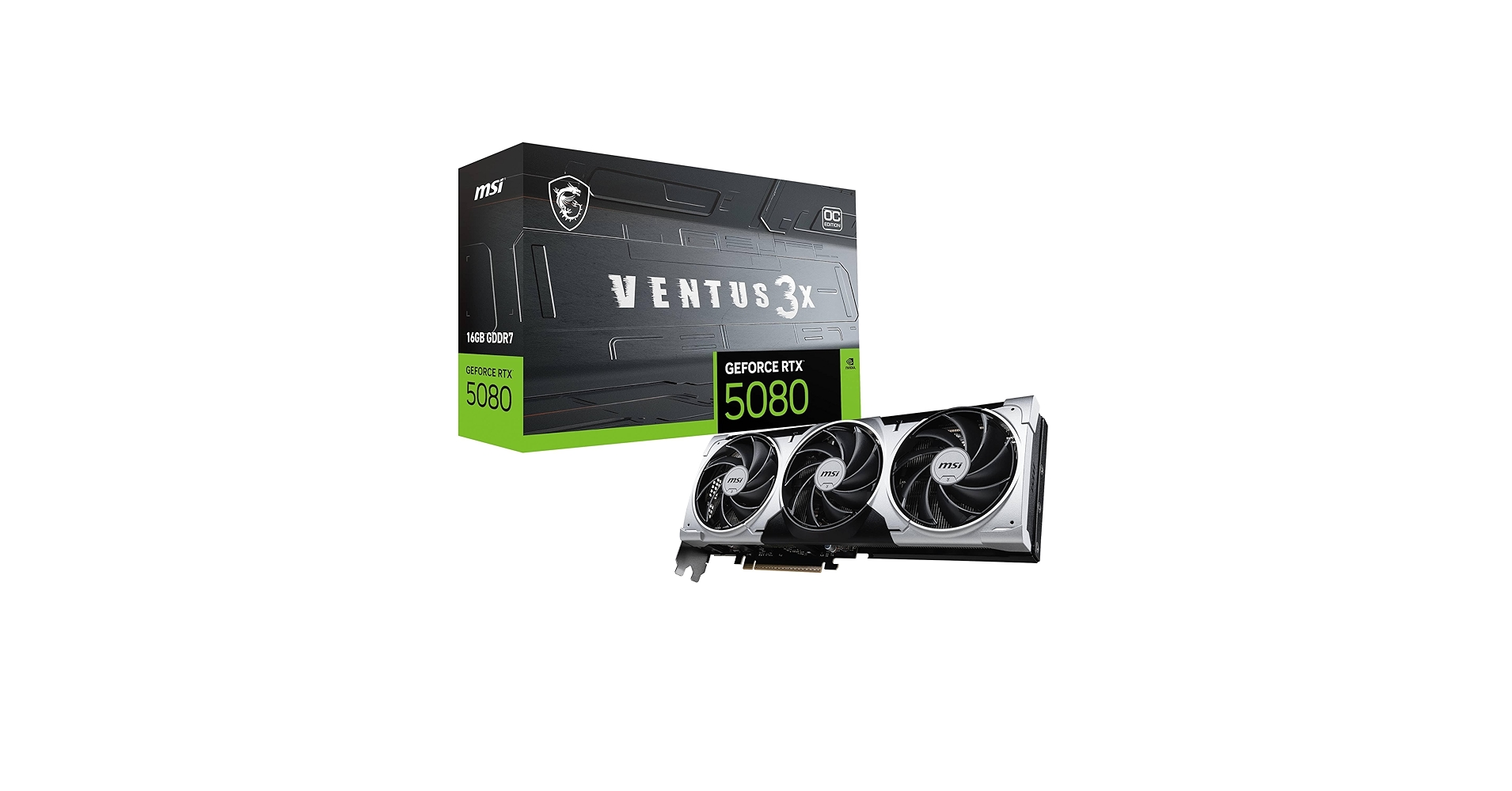 未開封MSI GeForce RTX 5090 32G VENTUS 3X OC MSI GeForce RTX™ 5090 32G VENTUS 3X OC