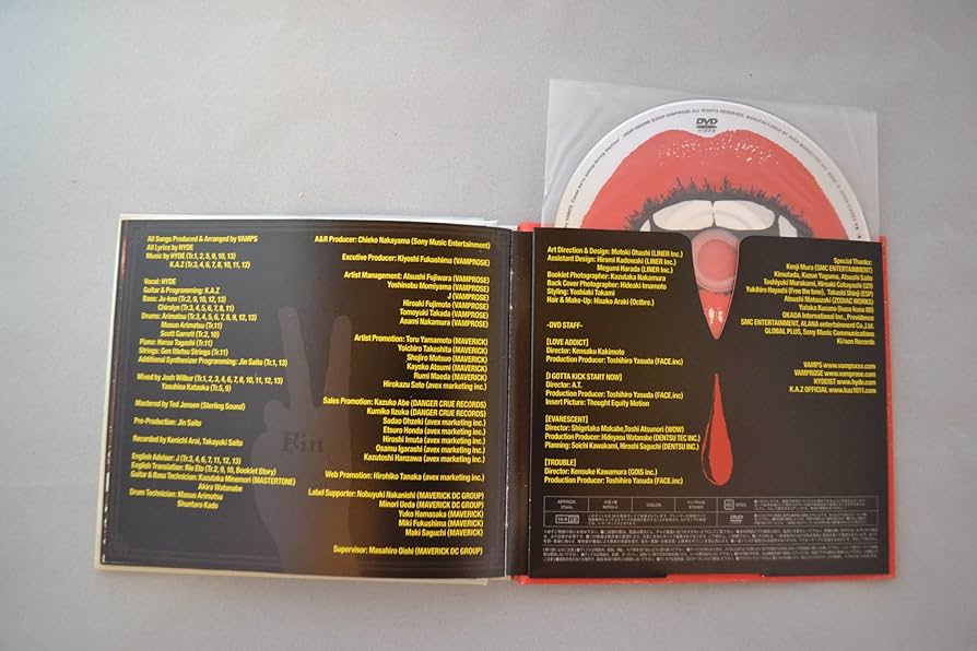 VAMPS シングル　CD　初回限定版 Amazon.co.jp: VAMPS(初回限定盤)(DVD付): ミュージック