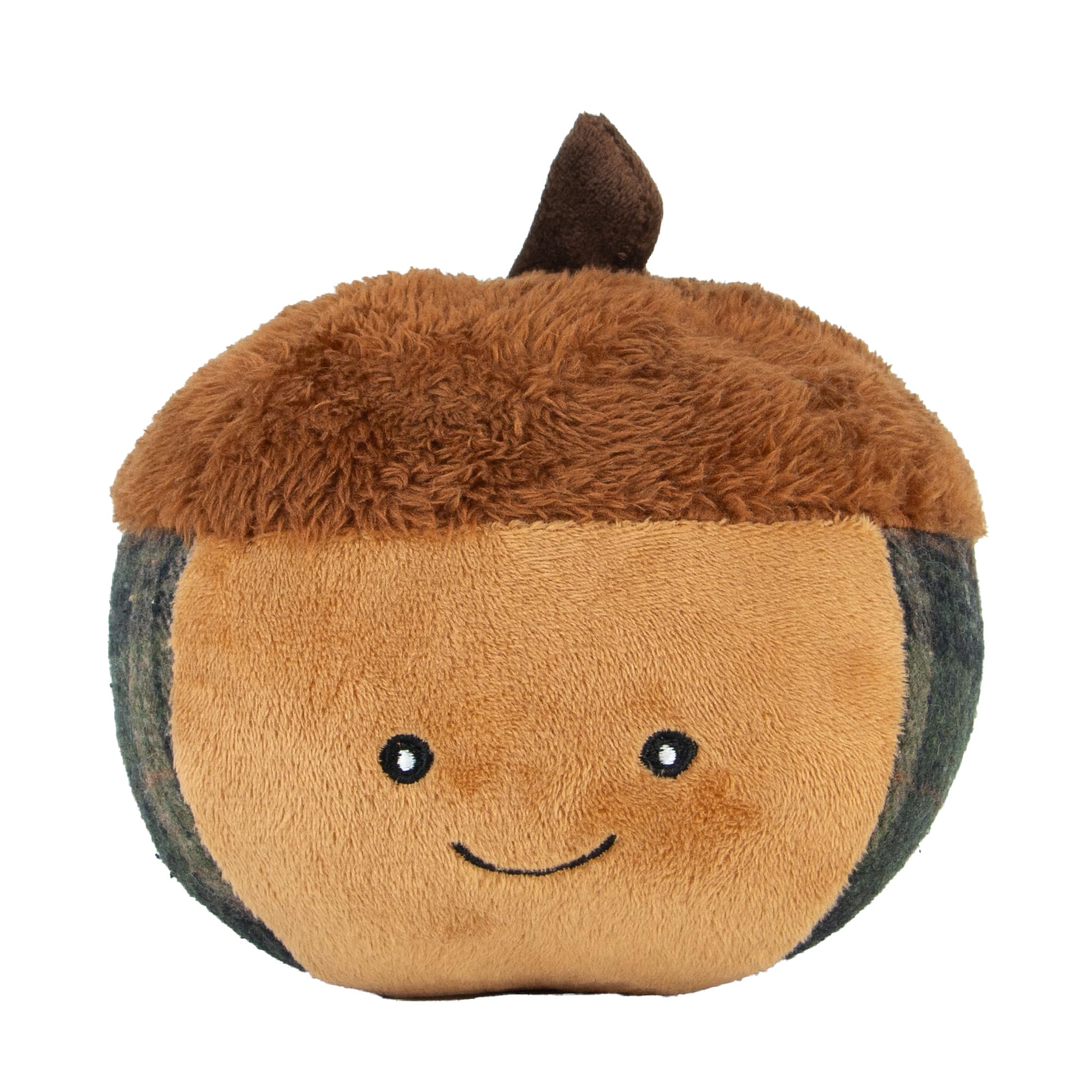Ancol Heritage Traditional Plush Annie Acorn Dog Toy inspired by British countryside, Brown, 24cm