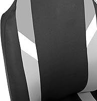 Vista 6 de FH Group Fundas de asiento de automóvil modernas y supremas de tres filas, listas para bolsa de aire y asiento dividido, para 8 plazas - Ajuste