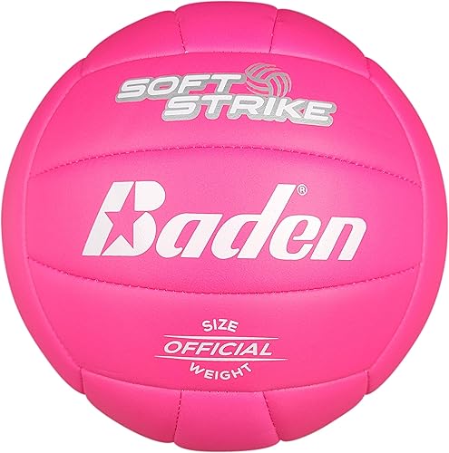 Miniatura 10 de Baden | Soft Strike | Voleibol Recreativo de Cuero Sintético Amortiguado | Interior/Exterior para Principiantes y Jóvenes | Tamaño Oficial
