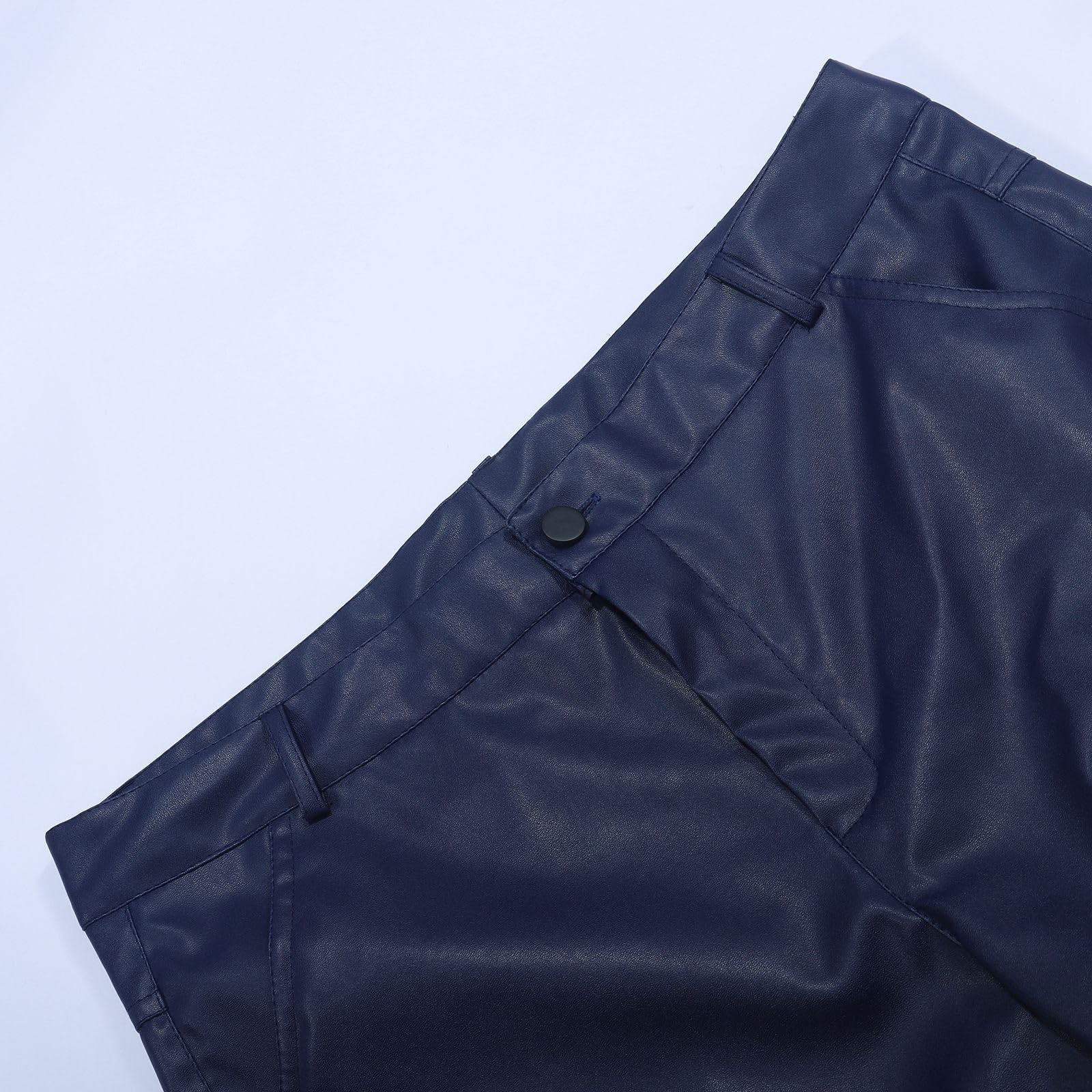 Set Completo Due Pezzi in Pelle PU, Giacca e Pantaloni, Abbigliamento Casual, Unisex, in Stile Medievale, di Alta Qualità, Antivento e Caldo, per Ciclismo, Moto e Outfit Quotidiano