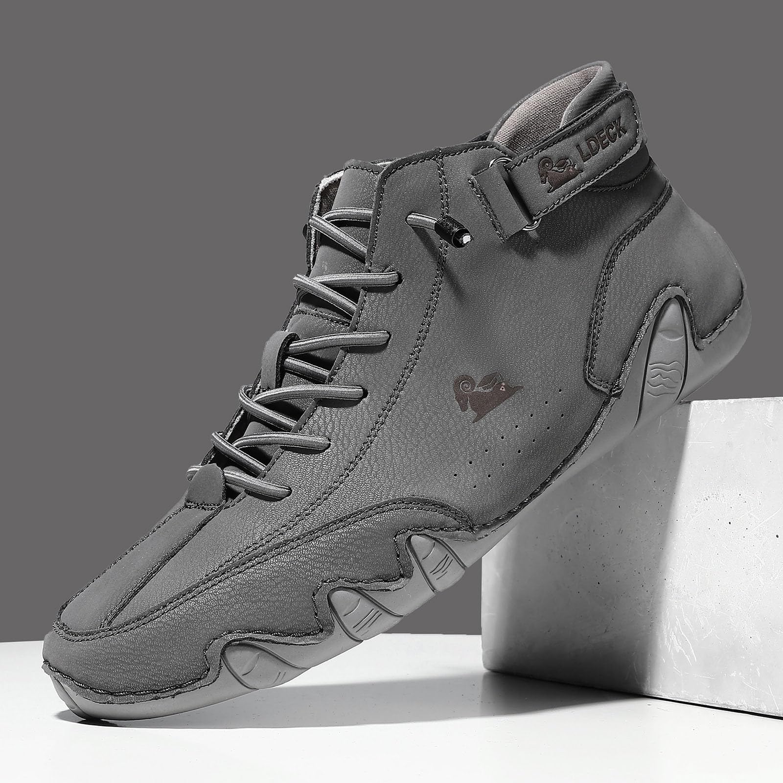 Barefoot Shoes Vogany Breathable Orthopaedic Ergonomic Orthopaedic Barefoot Shoes Sneaker Rack for Men on Door (Grey, 9)