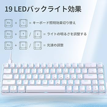 Amazon | KEMOVE T68SE ゲーミングキーボード Mini 小型 ワイヤレス Amazon | KEMOVE T68SE ゲーミングキーボード Mini 小型 ワイヤレス