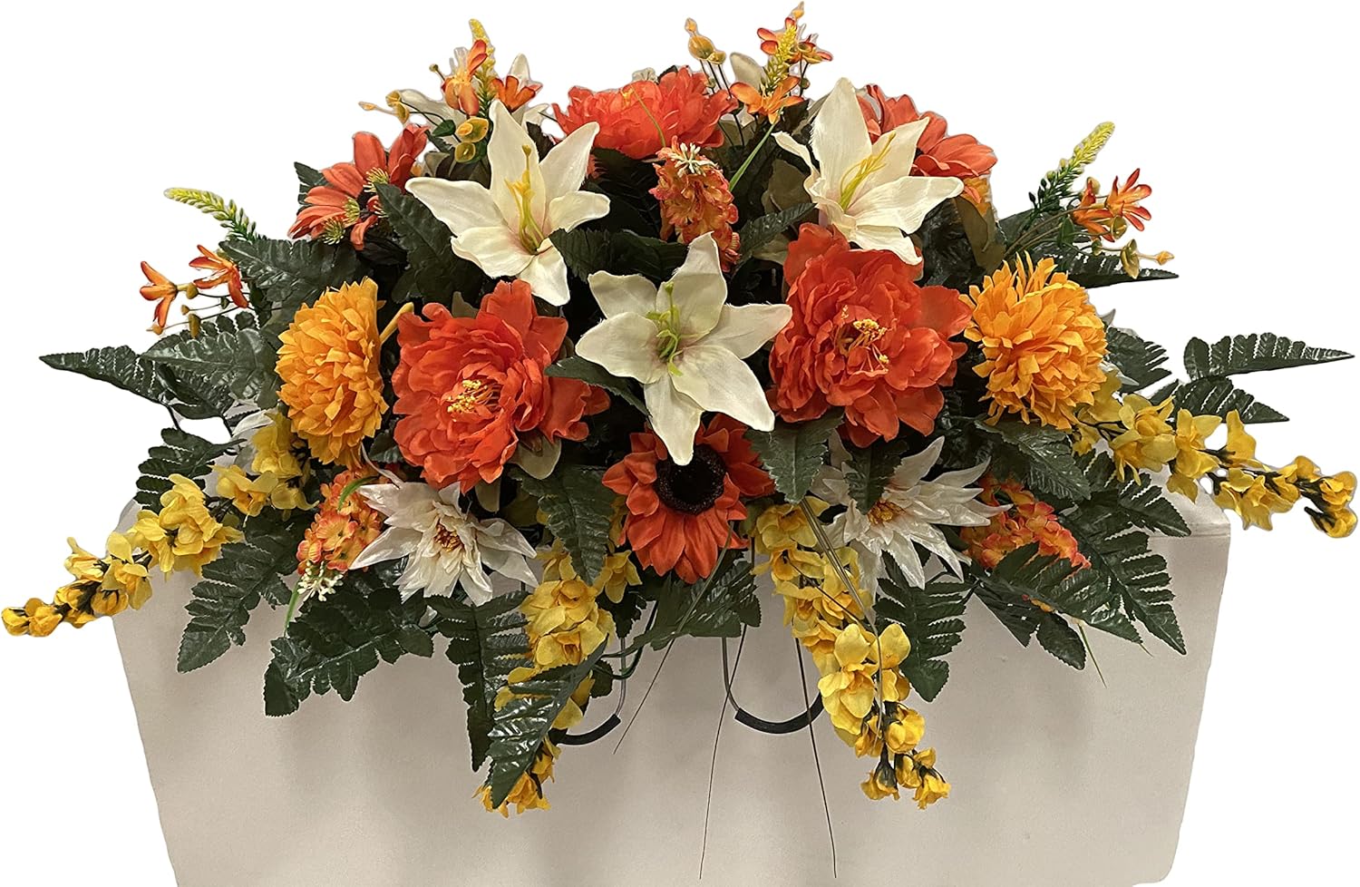 SS2274 Cemetery Saddle Fall Cemetery Flowers Cemetery