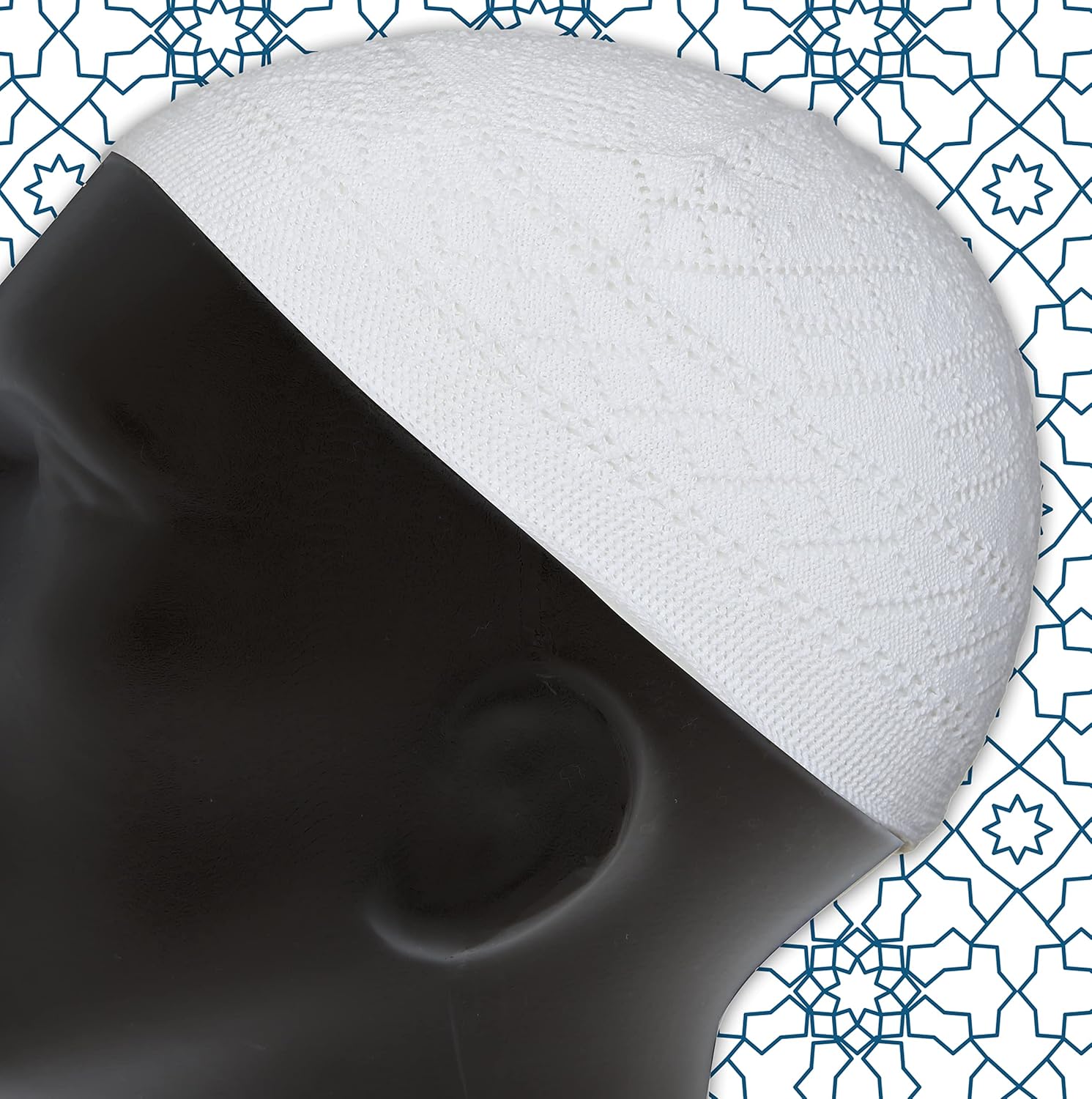 10 Pieces Kufi Hats for Men Muslim, Cotton Breathable Cap for Muslim Men and Women, Muslim Clothes - Image 3