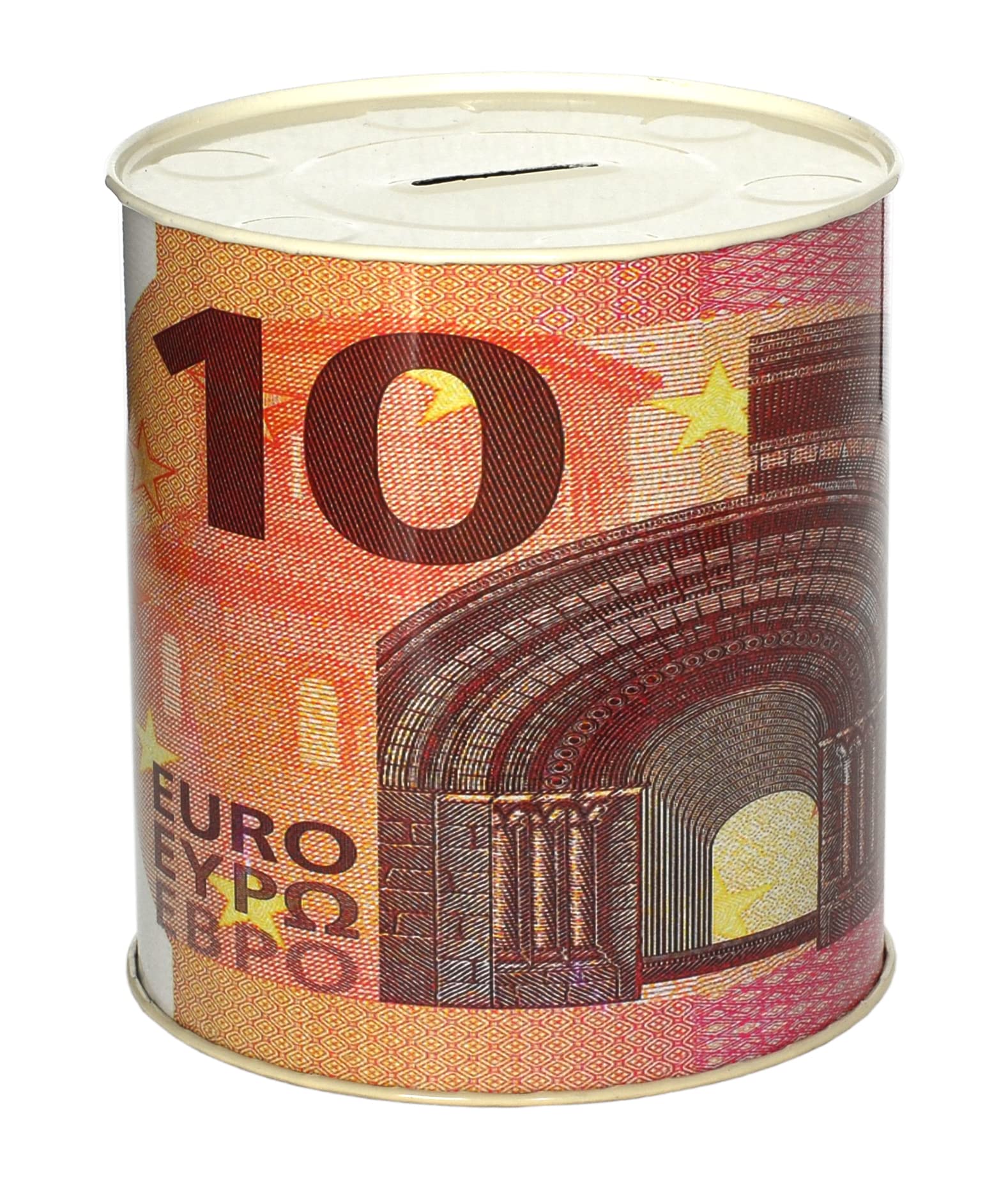 Salvadanaio In Latta Decoro Terra E Sole - Portamonete 10x15 Cm Per Risparmi - Foto 11