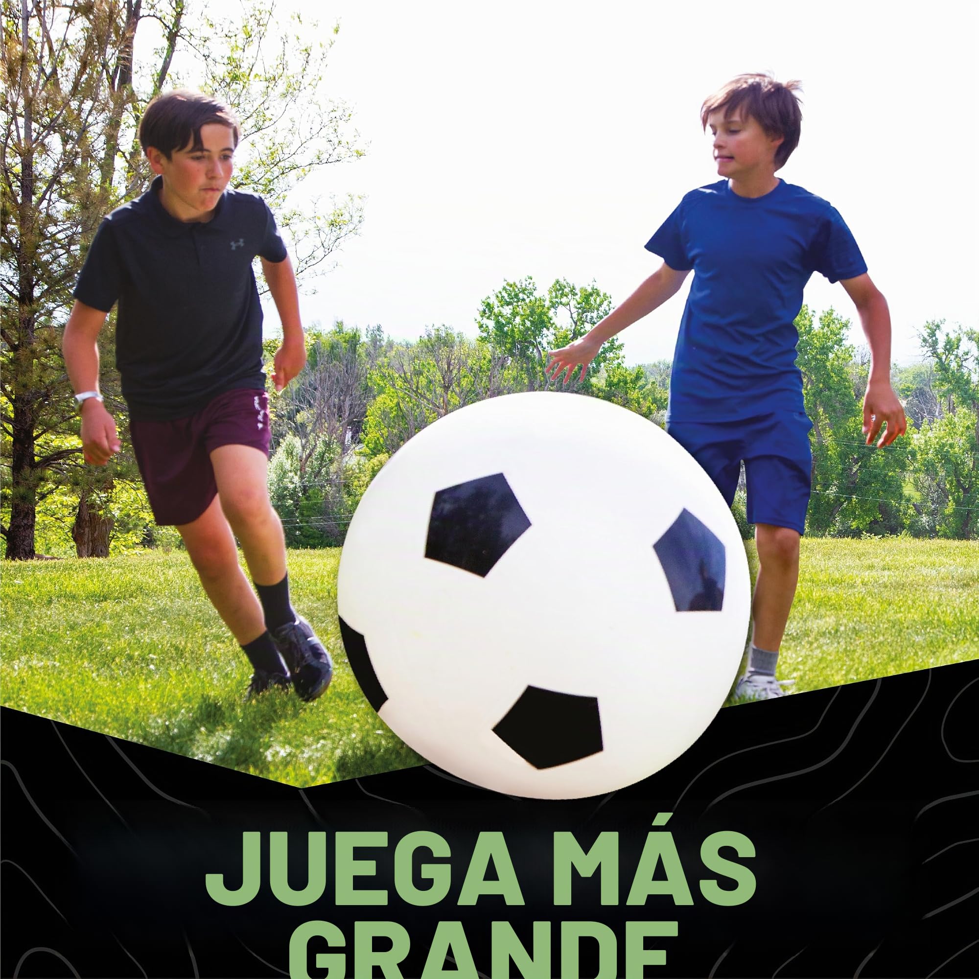 Balón de fútbol Jumbo, diámetro de 76 cm
