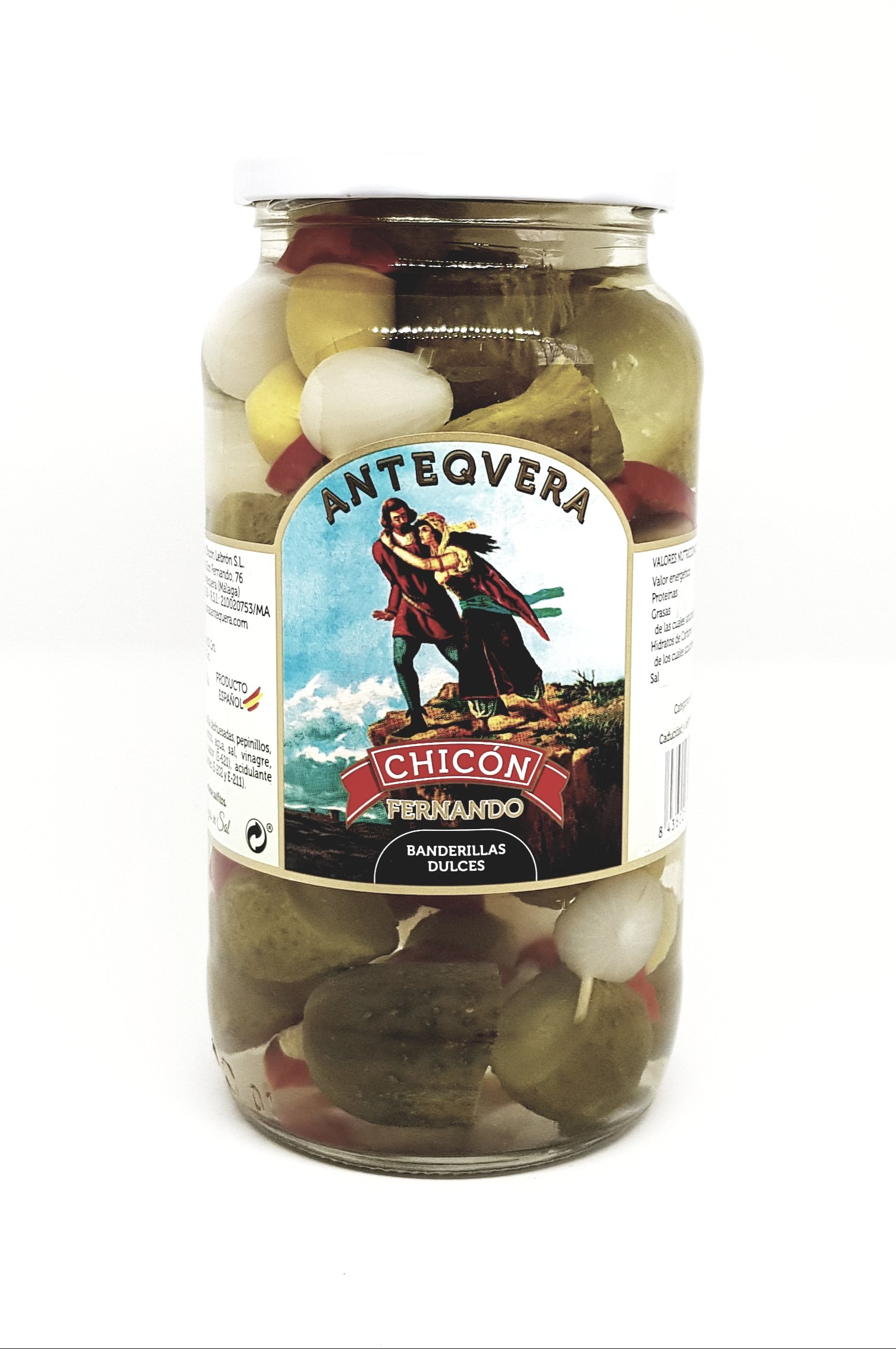 Pack2 Aceitunas Chupadedos Chicón Lebrón: Disfruta del auténtico sabor de estas exquisitas aceitunas aliñadas con pimiento rojo, ajo, orégano y aceite de oliva. — view 2