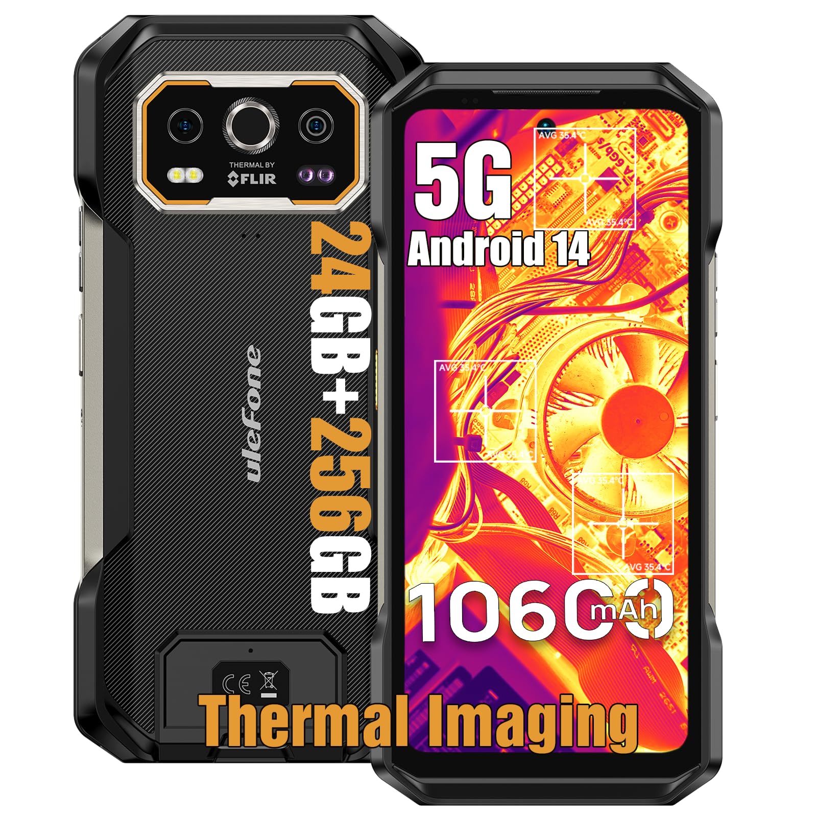 【 美 品 】Ulefone Armor 27T PRO 5G スマートフォン ULEFONE Armor 27T Pro 256 GB Schwarz Dual SIM | MediaMarkt