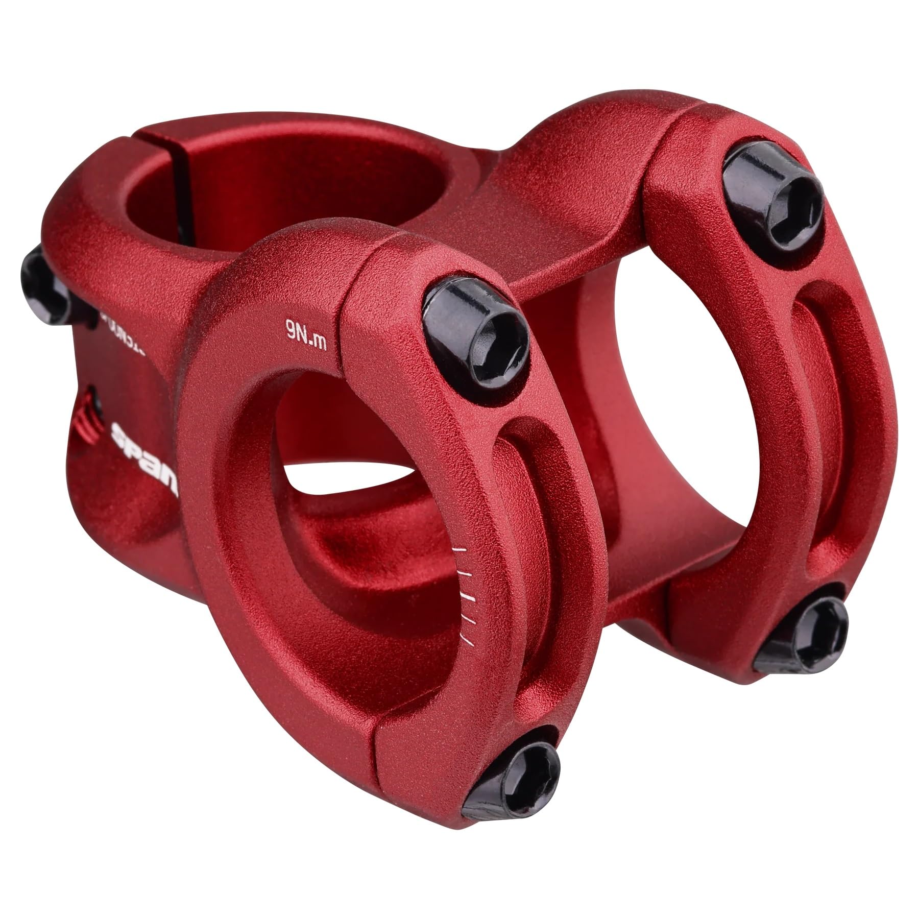 Amazon.com : Spank Spoon 318 Stem Red(Diameter 31.8mm, Length: 33
