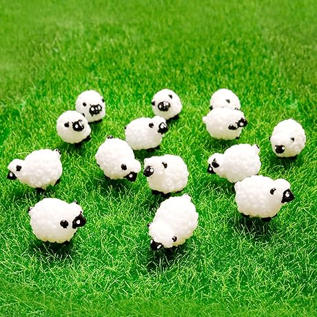 Bbiamsleep Mini Lamb Toys - Adorning Your Fairy Garden Outset